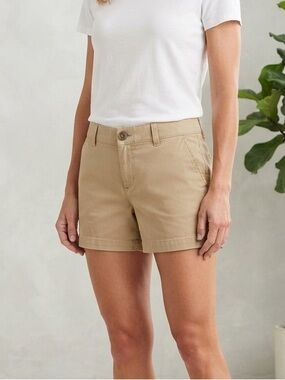 Old Navy Tan High-Rise Casual Shorts